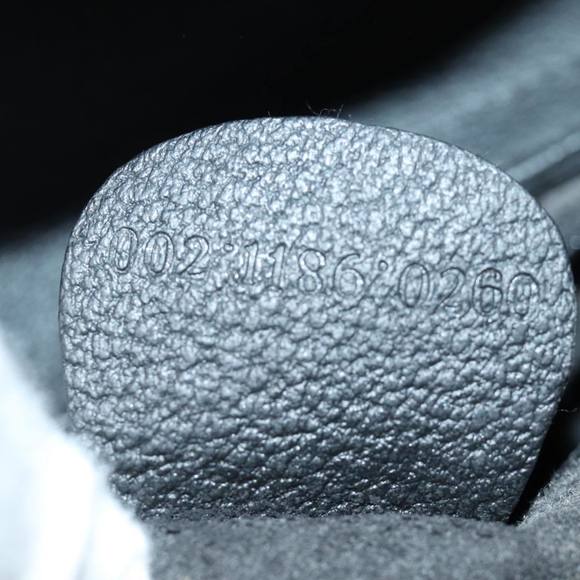 GUCCI Bamboo Tote Bag Suede Black 002 1186 0260 Auth 74664 - Picture 12 of 16